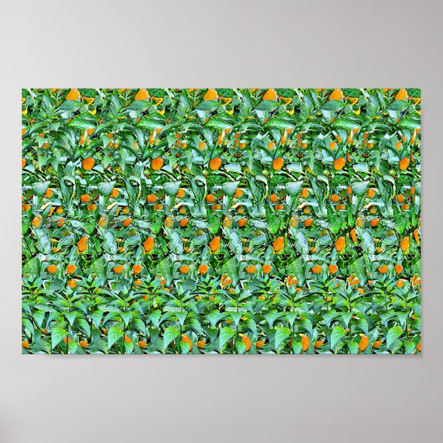 Green rows - Hidden 3D print (Front)