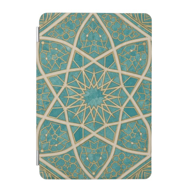 green royal iPad mini cover (Front)