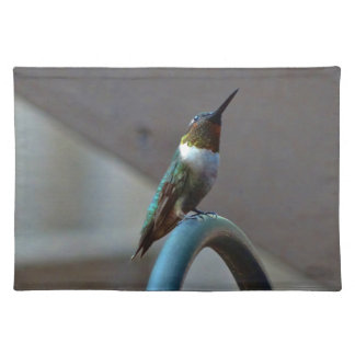 Green Ruby little Hummingbird Placemat