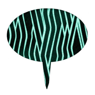 Green Safari Cake Topper