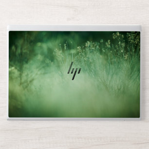 Green Sage Leaves  Pattern HP Laptop Skin