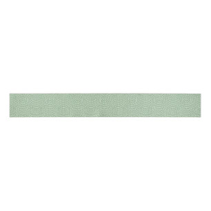 Green Same Komon (shark skin) Grosgrain Ribbon