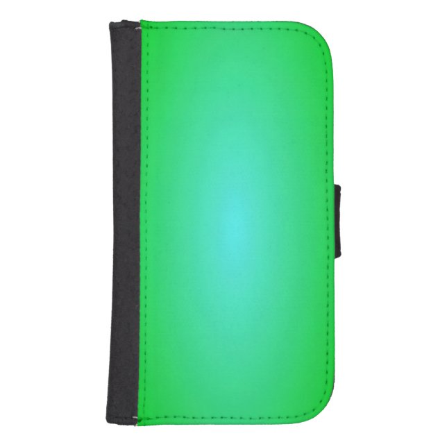 green samsung galaxy wallet case (Front)
