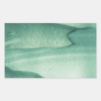 Green Sand Rectangular Sticker