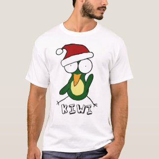 Green Santa Kiwi T-Shirt