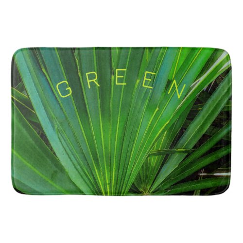 GREEN Saw Palmetto Bath Mat