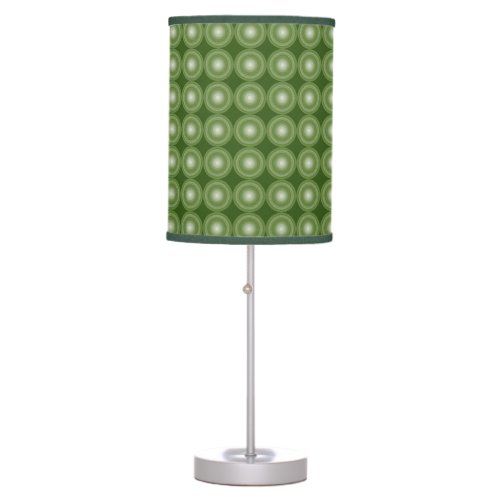 Green Saws Mandala in tribals Table Lamp