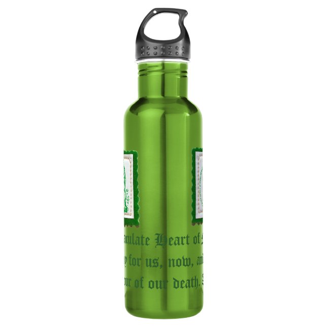 Green Scapular Liberty Bottle (Front)