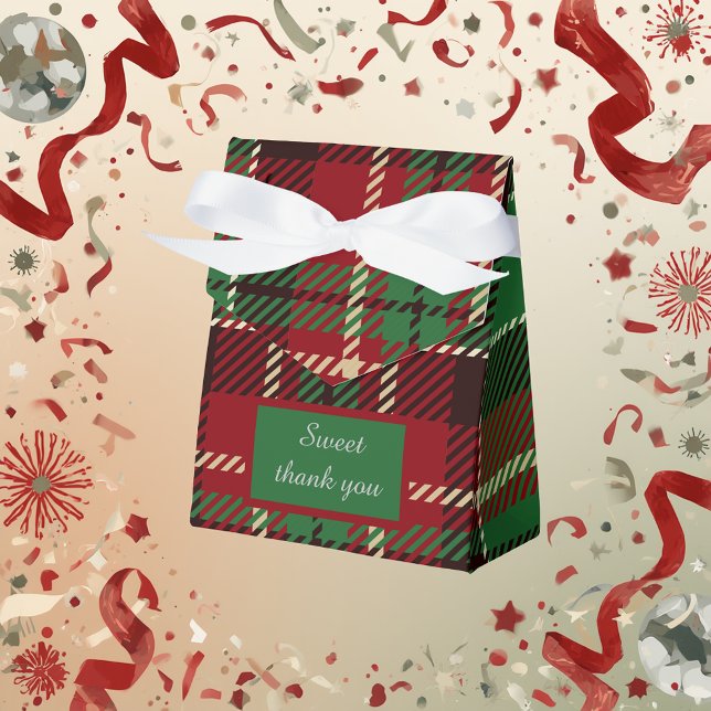 green scottish country wedding favor boxes (Creator Uploaded)