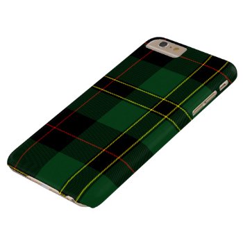 Green Scottish Highlands Clan Tartan Barely There Iphone 6 Plus Case by RavenSpiritPrints at Zazzle