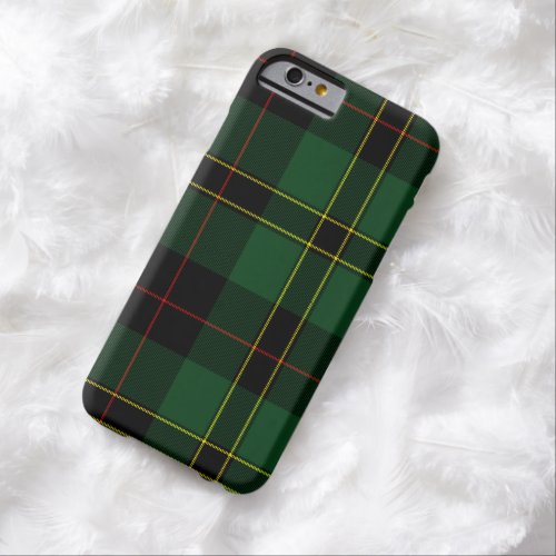 Green Scottish Highlands Clan Tartan Barely There iPhone 6 Case