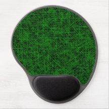 Green "Scratch" Gel Mousepad