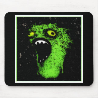 Green Scream Mouse Pad