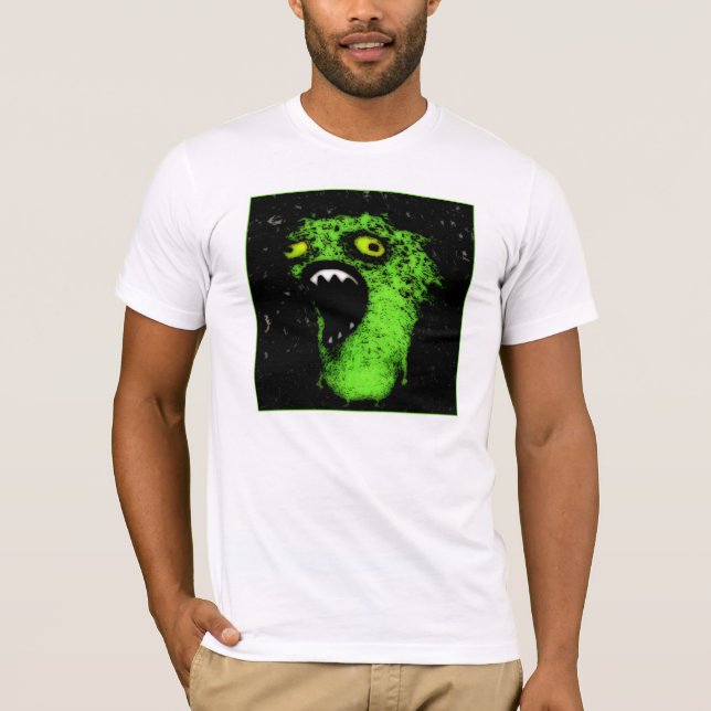 Green Scream T-Shirt (Front)