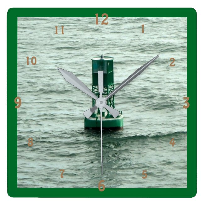 Green Sea Buoy Nautical