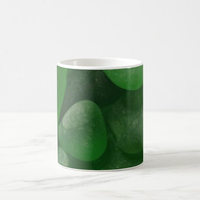 Green Sea Glass Mug