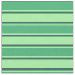[ Thumbnail: Green, Sea Green, and Dark Slate Gray Colored Fabric ]