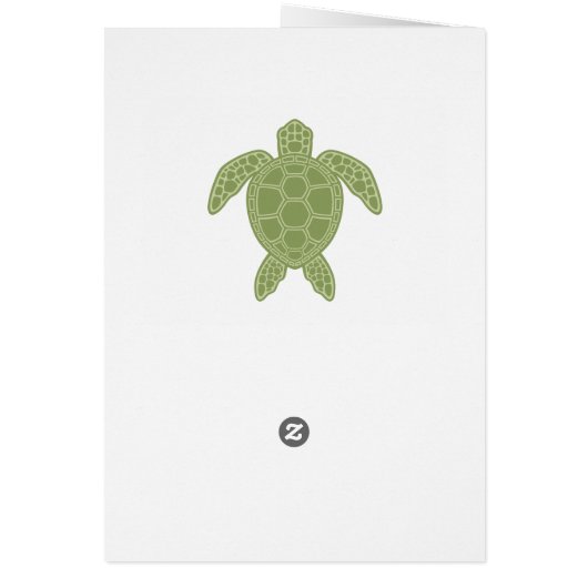 Green Sea Turtle (Back)