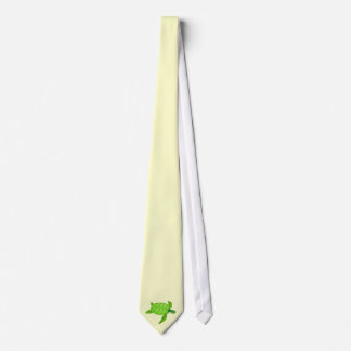 Green sea turtle-65 neck tie