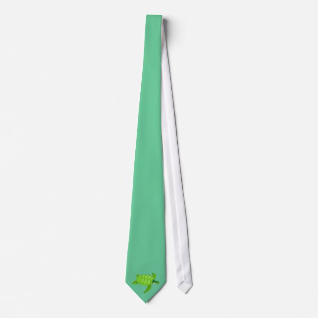 Green sea turtle-7 tie (Front)