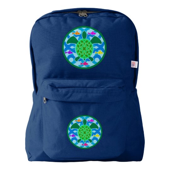Green Sea Turtle American Apparel™ Backpack