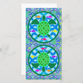 Green Sea Turtle Big Bookmark (Front/Back)