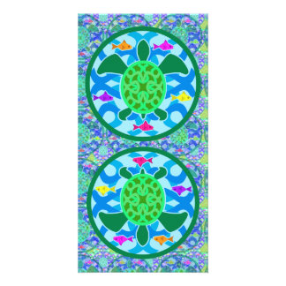 Green Sea Turtle Big Bookmark Card