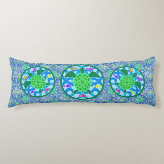 Green Sea Turtle Body Pillow
