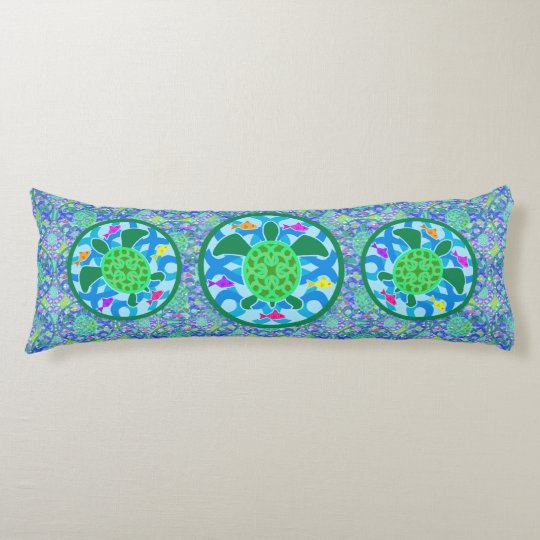Green Sea Turtle Body Pillow