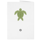 Green Sea Turtle Cards (Back)