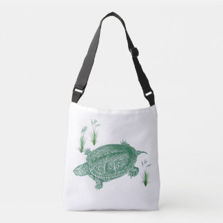 Green Sea Turtle Crossbody Bag