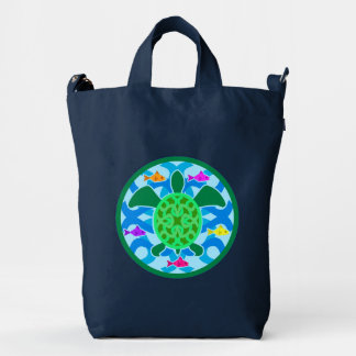 Green Sea Turtle Duck Bag