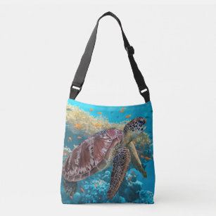 Deep Blue Sea Crossbody Bag - My Turtle And I