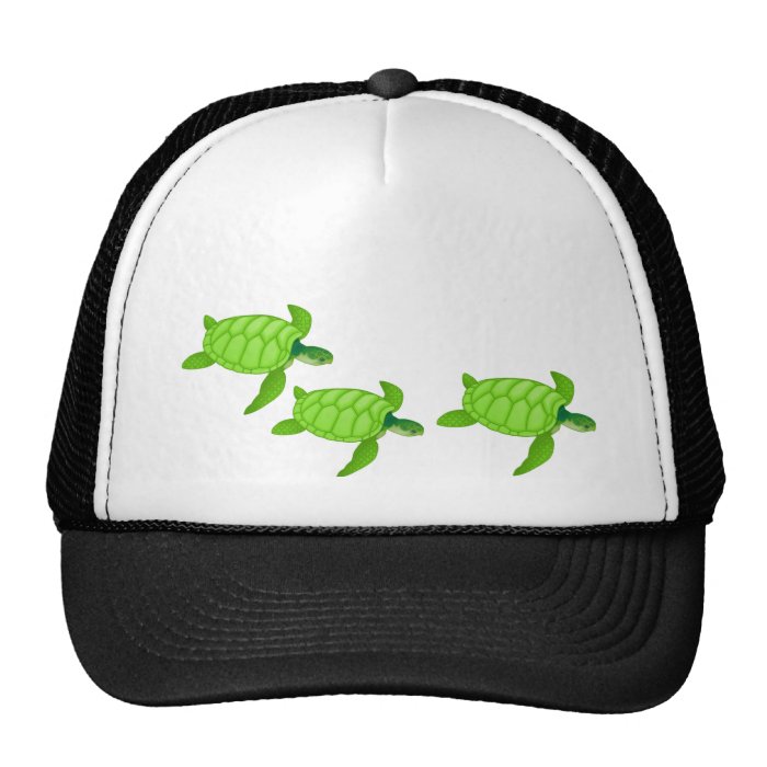 Green sea turtle hats