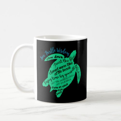 Green Sea Turtle Hawaii Coffee Mug