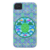 Green Sea Turtle iPhone Case (Back)
