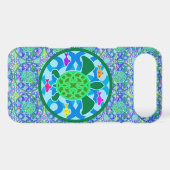 Green Sea Turtle iPhone Case (Back (Horizontal))