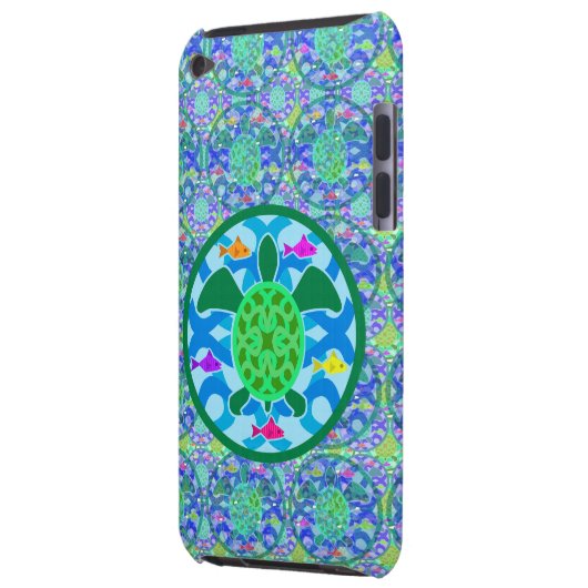 Green Sea Turtle iPod Touch Case (Back Left)