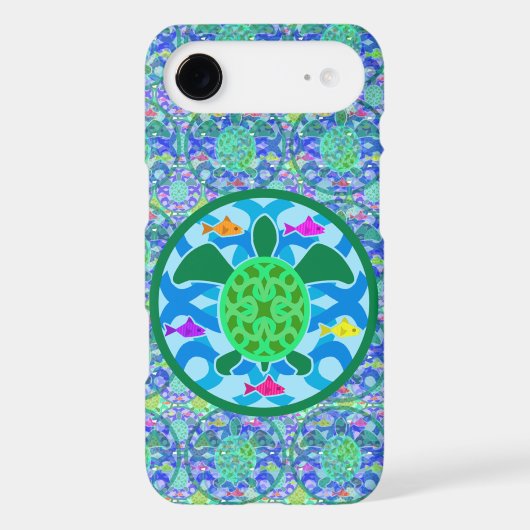 Green Sea Turtle iPod Touch Case (Back)