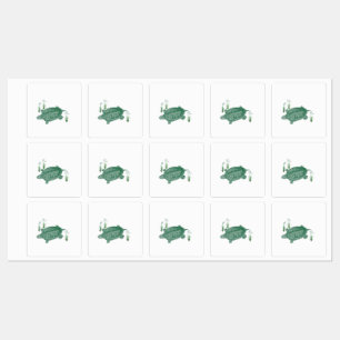 Green Sea Turtle Labels