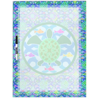 Green Sea Turtle Large Dry Erase Board