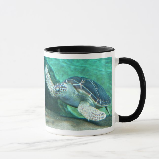 Green Sea Turtle Mug (Right)