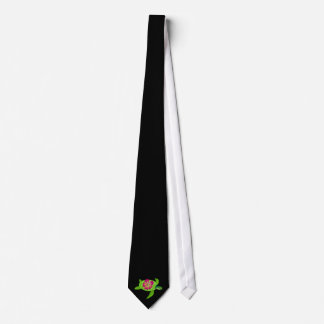 Green sea turtle-pretty flower-36 tie