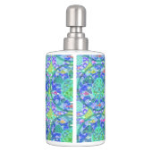 Green Sea Turtle Soap Dispenser And Toothbrush Holder (Back)