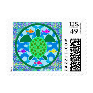 Green Sea Turtle Stamps