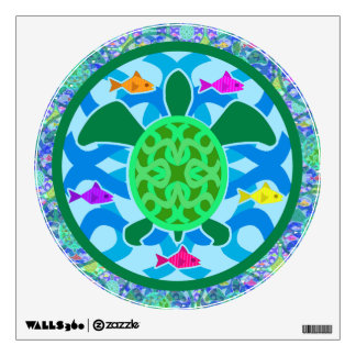 Green Sea Turtle Wall Decal