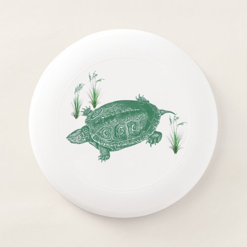 Green Sea Turtle Wham_O Frisbee