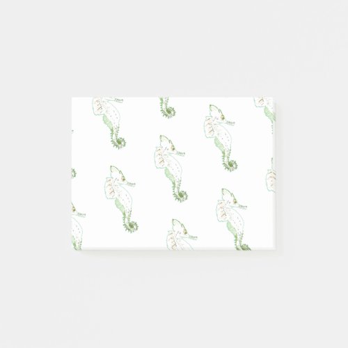 Green seahorses  Notes