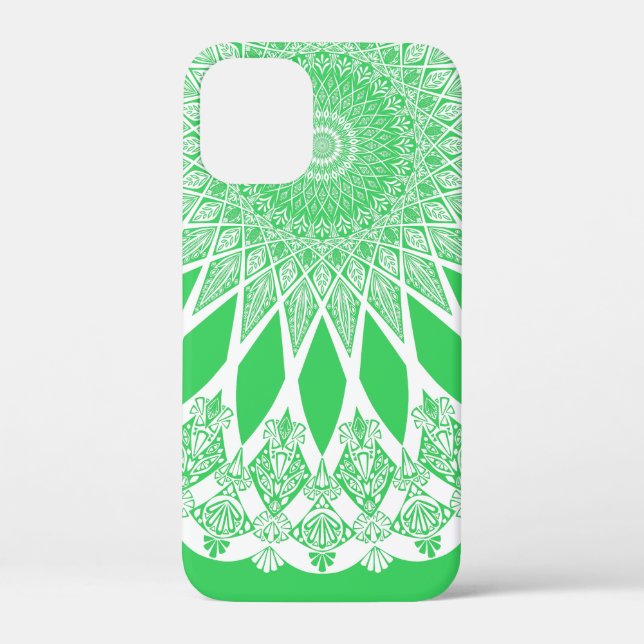 Green Seedling Tristyns Mandala Case-Mate iPhone Case (Back)