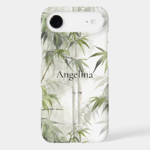 Green Serenity Bamboo iPhone 17 Air Case